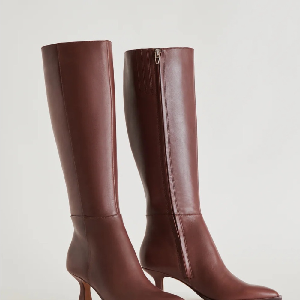 Dolce Vita Brown Leather Auggie Boots